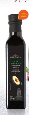 Olej z awokado  250 ml promocja w Biedronka