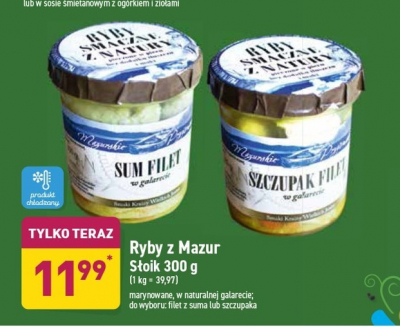 Filet z szczupaka w galarecie Mazurskie przysmaki promocja