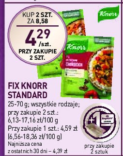 Do potraw chińskich Knorr fix promocja