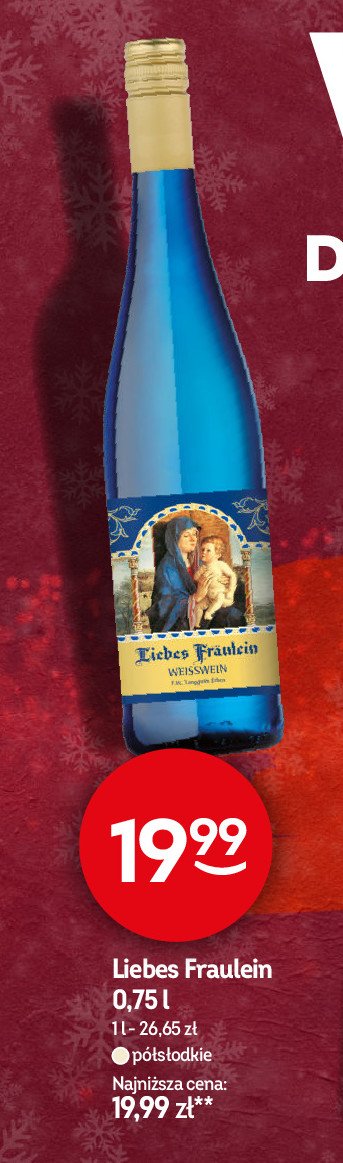 Wino Liebes fraulein promocja