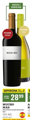 Wino MUCHO MÁS czerwone promocja w Biedronka