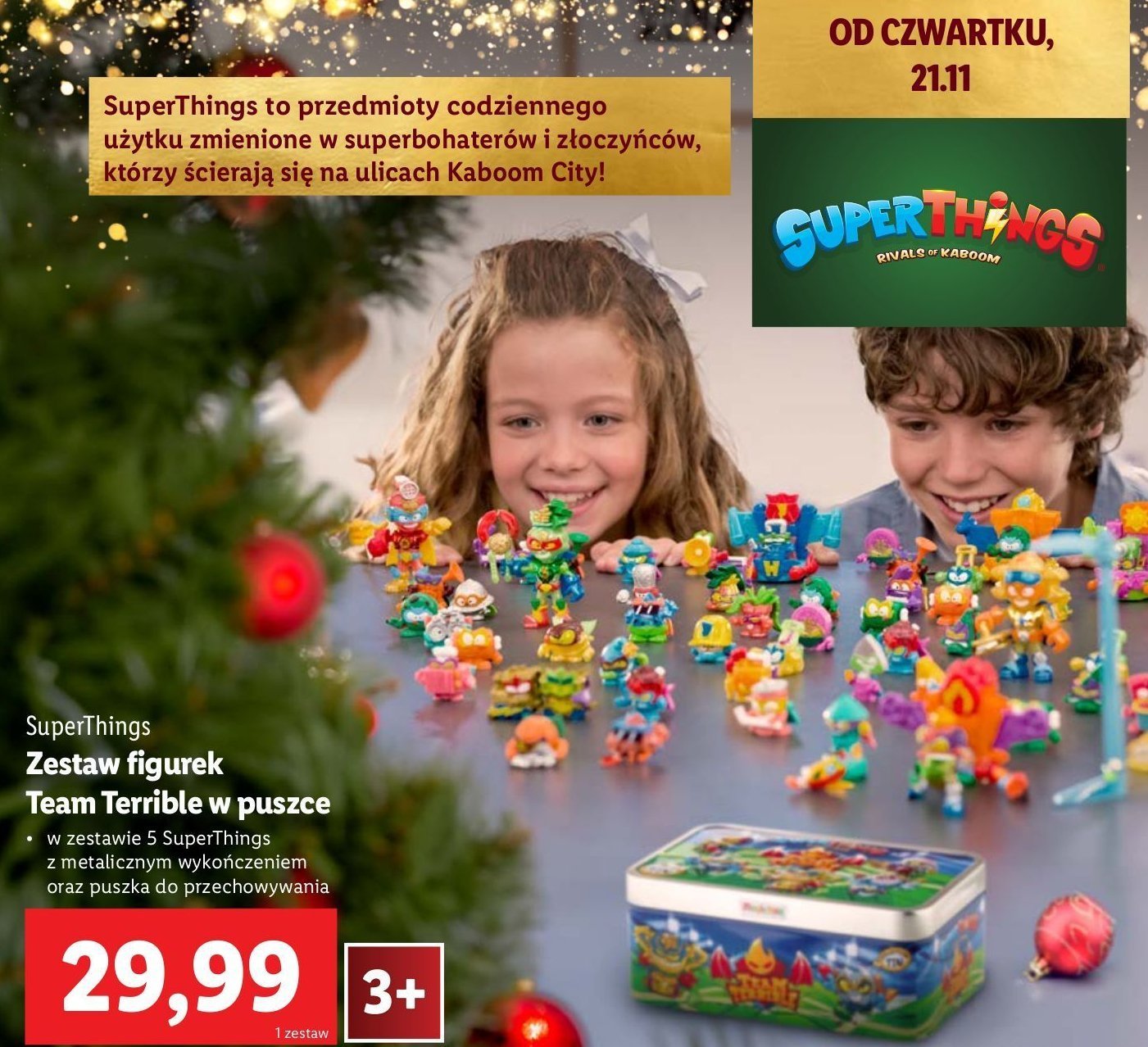 Figurki super things team terrible w puszce promocja