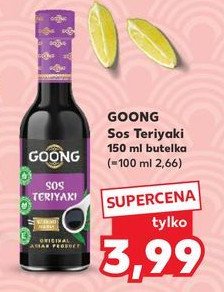 Sos teriyaki Goong promocja w Kaufland