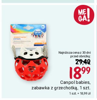 Grzechotka Canpol promocja