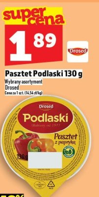 Pasztet Pasztet Podlaski 130 g promocja w TOPAZ