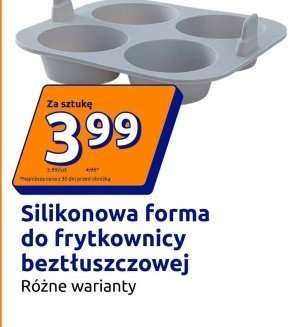 Silikonowa forma do frytownicy beztłuszczowej promocja w Action