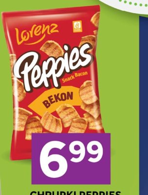 Chrupki Peppies bekon  promocja w Stokrotka