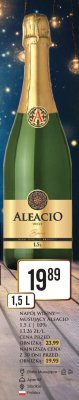 Napój winny musujący Aleacio 1,5L promocja w Dino