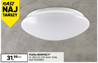 Plafon BONIFACY promocja w Leroy Merlin