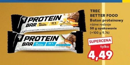 Baton proteinowy waniliowy Trec promocja w Kaufland