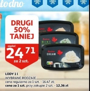 Lody śmietankowe Auchan promocja w ABC