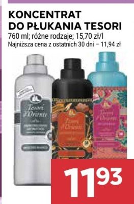 Koncentrat do płukania Tesori promocja w Stokrotka