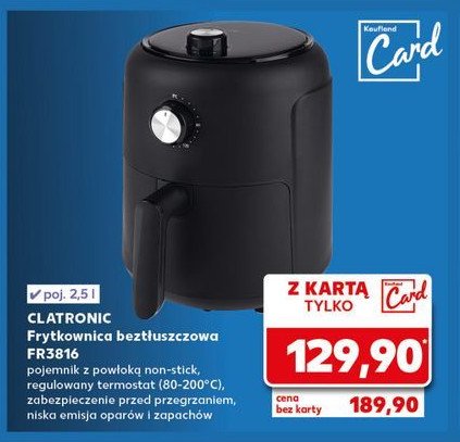 Frytownica fr 3816 Clatronic promocja