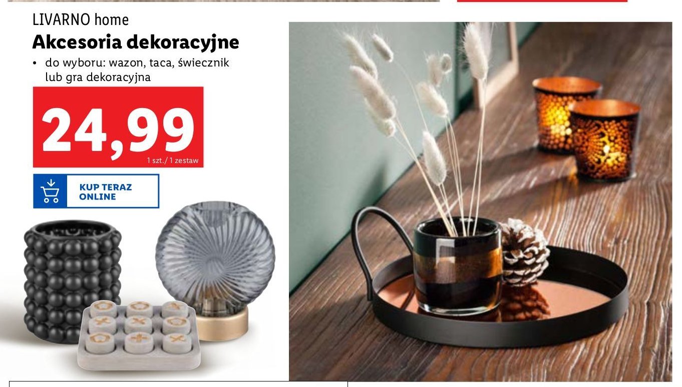 Gra dekoracyjna LIVARNO HOME promocja w Lidl