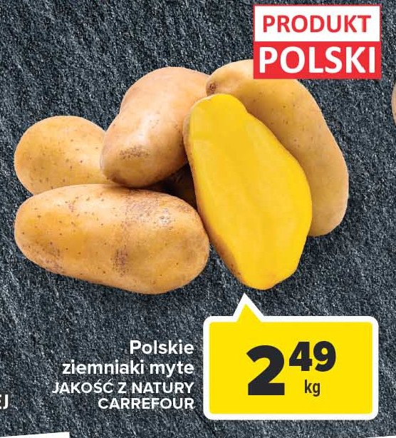 Ziemniaki Jakość z natury carrefour promocja