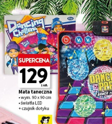 Mata taneczna Dancing Challenge promocja w Intermarche