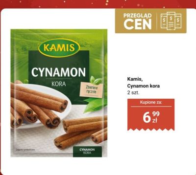 Cynamon kora 2 szt. promocja w Biedronka