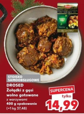 Żołądki z gęsi wolno gotowane z warzywami 400 g promocja w Kaufland