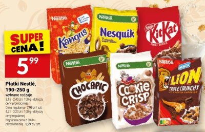 Płatki Nestlé Cookie Crisp promocja w Twój Market