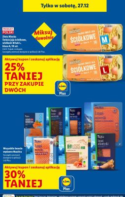 Łosoś norweski Nautica różne rodzaje promocja w Lidl