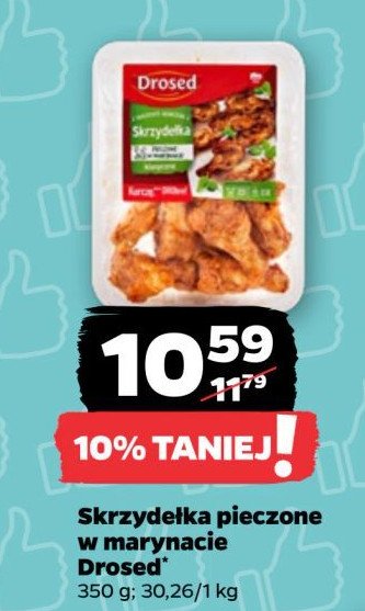 Skrzydełka pieczone w marynacie ketchup Drosed promocja w Netto