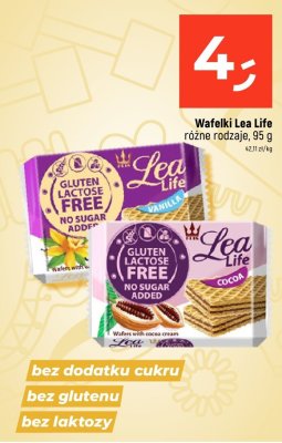 Wafelki Lea Life różne rodzaje promocja w Dealz