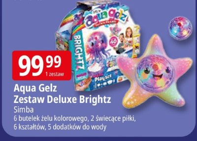 Aqua Gelz Zestaw Deluxe Brightz Simba promocja w Leclerc