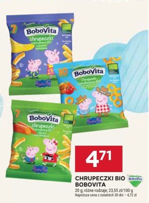 Chrupeczki bio BoboVita 20 g, różne rodzaje promocja w Stokrotka