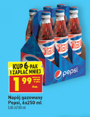 Napój Pepsi vintage promocja