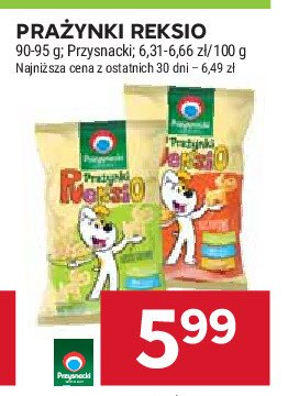 Prażynki reksio lekko solone Przysnacki promocja