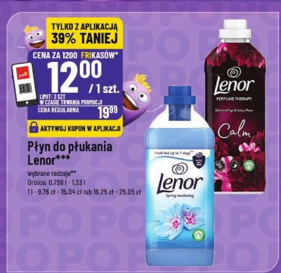 P艂yn do p艂ukania Lenor promocja w POLOmarket