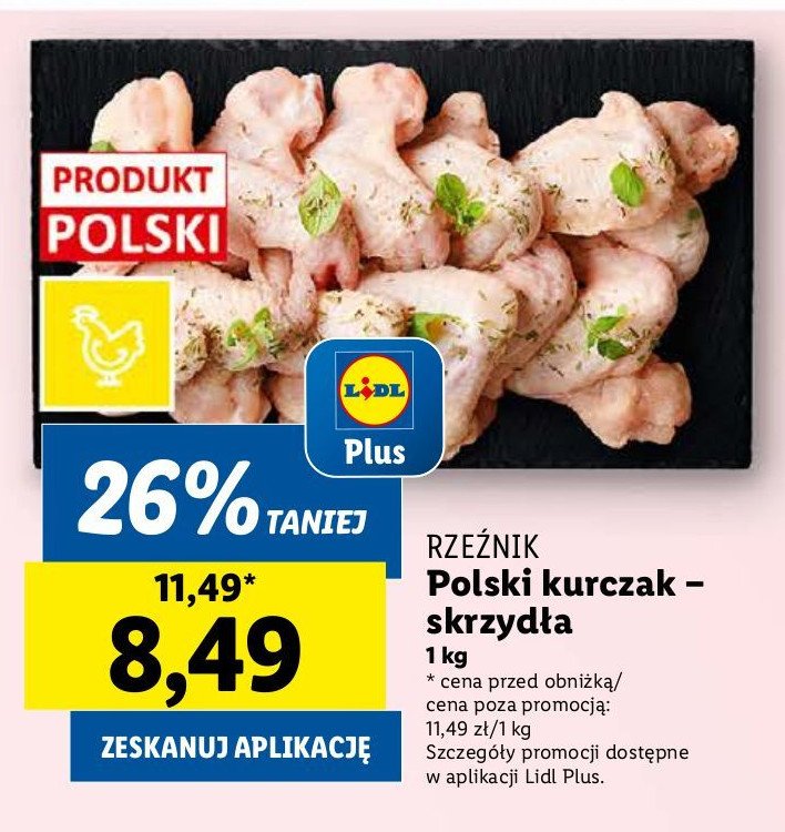 Skrzydełka z kurczaka Rzeźnik codzienna dostawa promocja