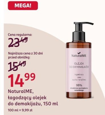 Łagodzący olejek do demakijażu, 150 ml promocja w Rossmann
