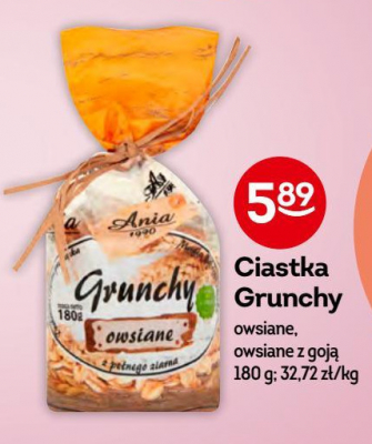 Grunchy orkiszowo owsiane Ania bio grunchy promocja