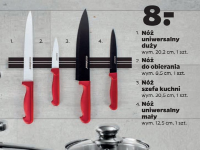 Nóż szefa kuchni 20.5 cm Stalman promocja