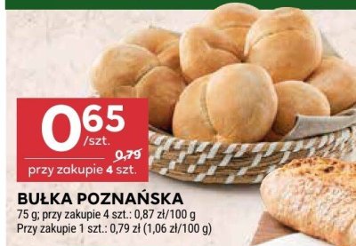 Bułka poznańska promocja w Stokrotka