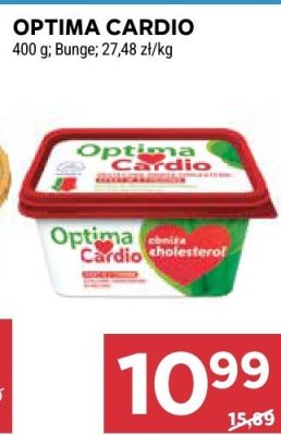 Optima Cardio margaryna Bunge promocja w Stokrotka