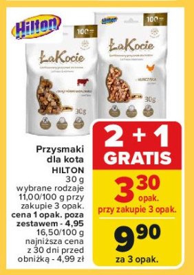 Przysmak łakocie wołowina Hilton promocja