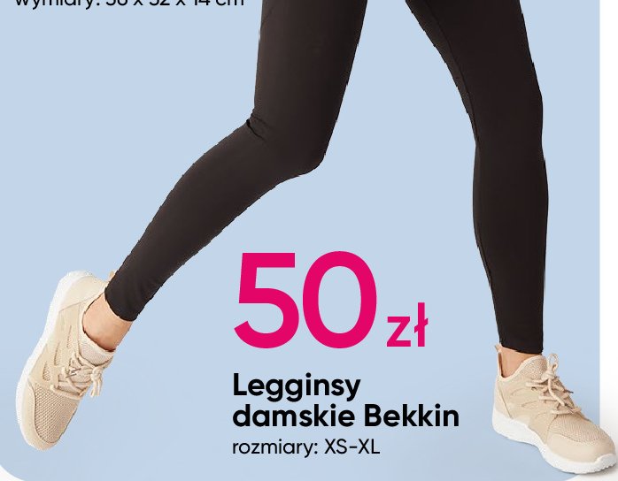 Legginsy damskie sportowe xs-xl Bekkin promocja