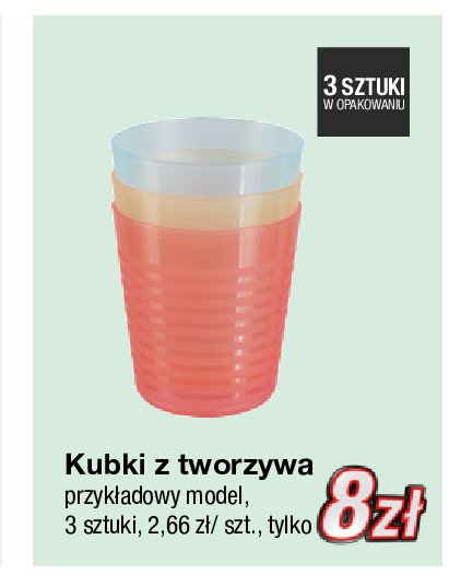 Kubek plastikowy promocja