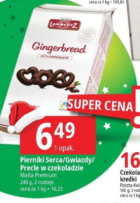Pierniki gwiazdy Lambertz promocja