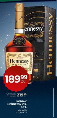 Koniak Hennessy V.S. 0,7 L promocja w Duży Ben