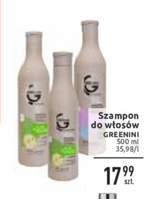 Szampon do włosów Greenini kaolin & aloe promocja