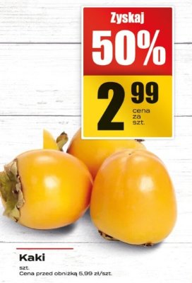 Kaki Sanlucar promocja w Supeco