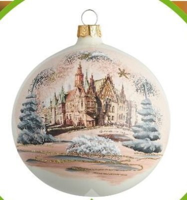 Bombka szklana Twojego miasta VITBIS promocja w Leroy Merlin