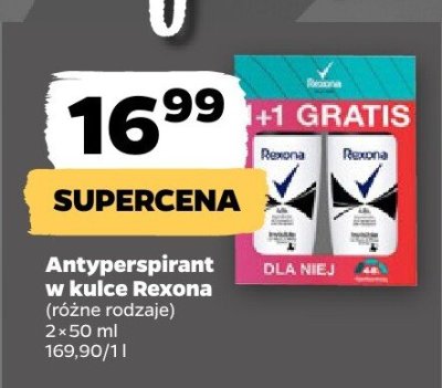 Antyperspirant roll-on, różne rodzaje promocja w Netto