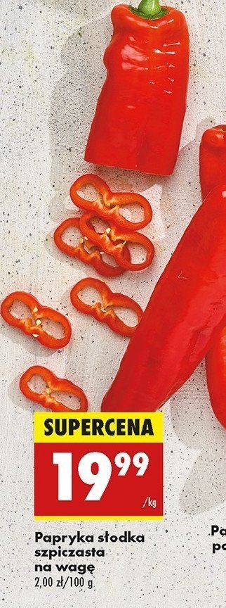Papryka słodka szpiczasta promocja