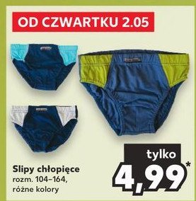 Slipy chłopięce rozm. 104-164 cm promocja