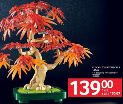 Klocki LEGO Botanicals 10348 w zestawie 474 elementy 456386 promocja w Selgros