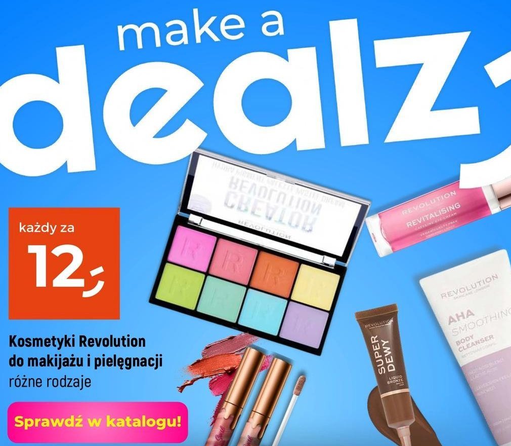 Paleta cieni creator Makeup revolution Revolution make-up promocja